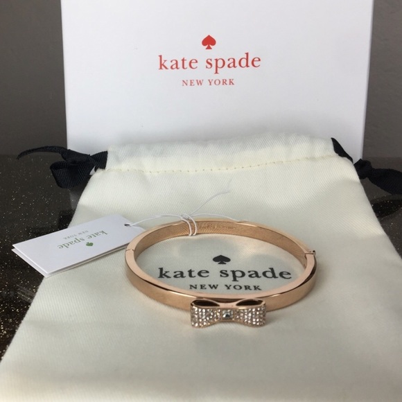 kate spade Jewelry - Last 1🔥 ♠️Kate spade rose gold bow bracelet